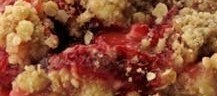 rhuarb crumble with oats